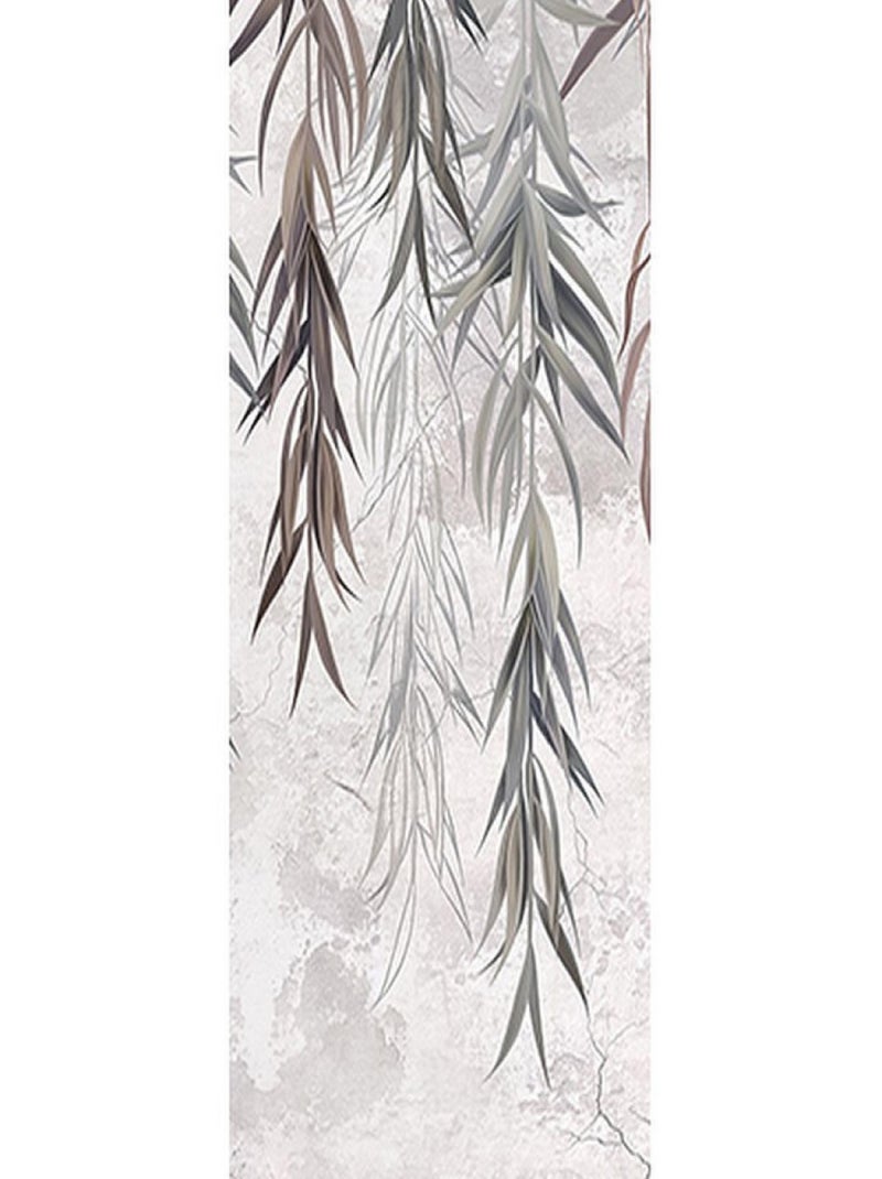 Poster Thème plantes abstrait - 90 x 270 cm Multicolore - Kiabi