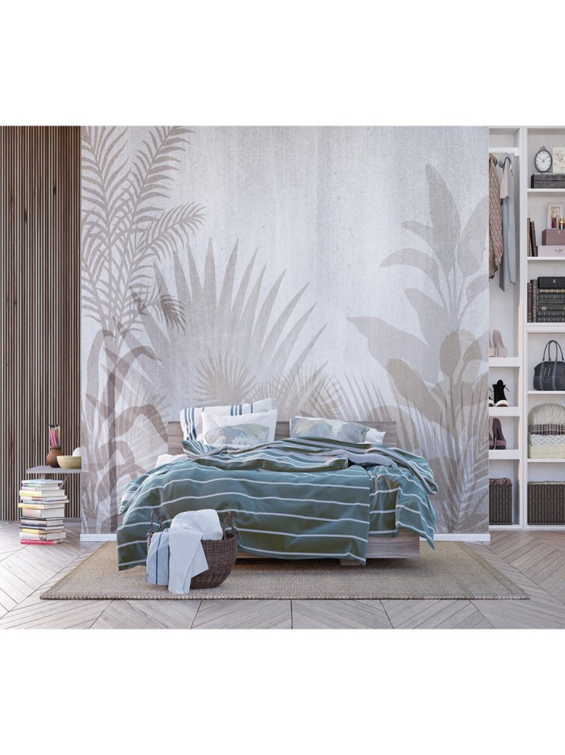 Poster Thème plantes tropicales- 360 x 270 cm Multicolore - Kiabi