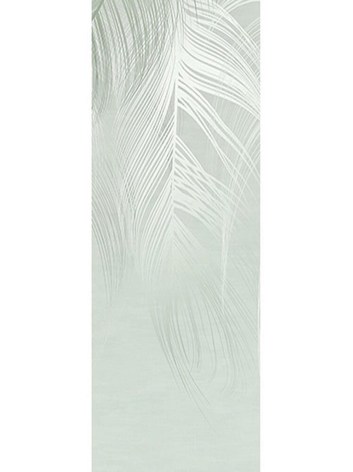 Poster Thème Plume Verte - 90 x 270 cm - Kiabi