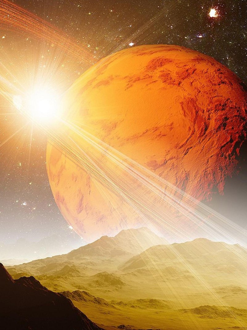 Poster Thème Saturn Dream - 375 x 270 cm Multicolore - Kiabi