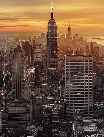 Poster Thème Skyline - 360 x 270 cm