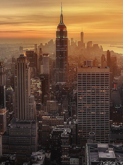 Poster Thème Skyline - 360 x 270 cm - Kiabi