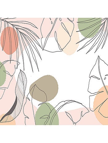 Poster Thème Tender Contour - 375 x 270 cm