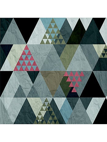 Poster Thème Triangles - 360 x 270 cm