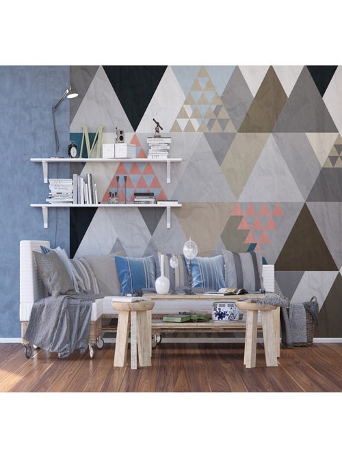 Poster Thème Triangles - 360 x 270 cm - Kiabi