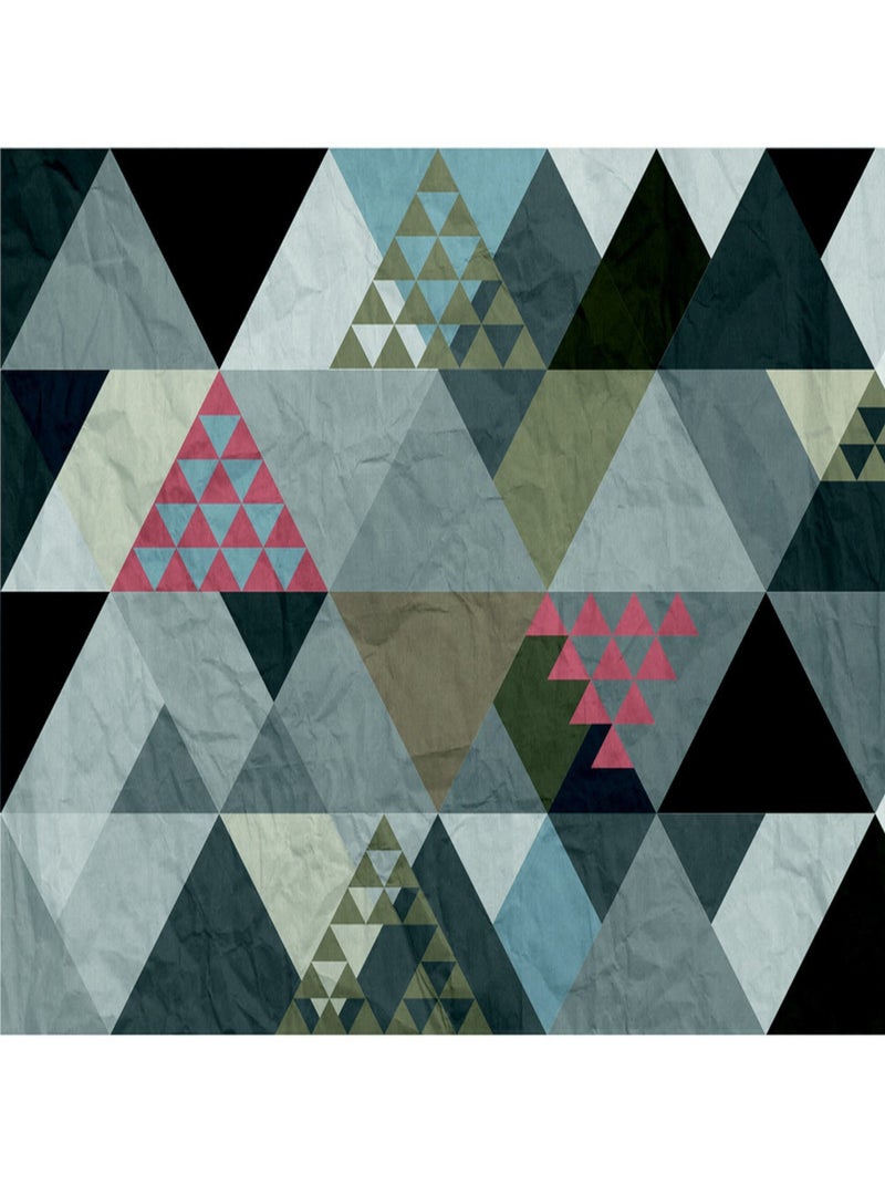 Poster Thème Triangles - 360 x 270 cm Multicolore - Kiabi