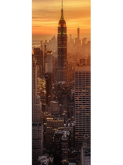 Poster Thème ville tour - 90 x 270 cm - Kiabi