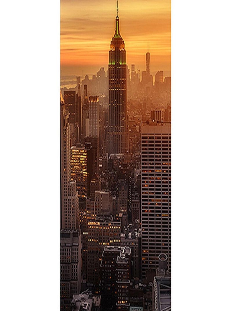 Poster Thème ville tour - 90 x 270 cm Multicolore - Kiabi