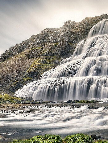 Poster Thème Waterfall - 360 x 270 cm