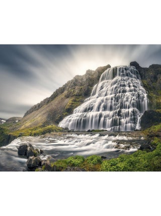 Poster Thème Waterfall - 360 x 270 cm
