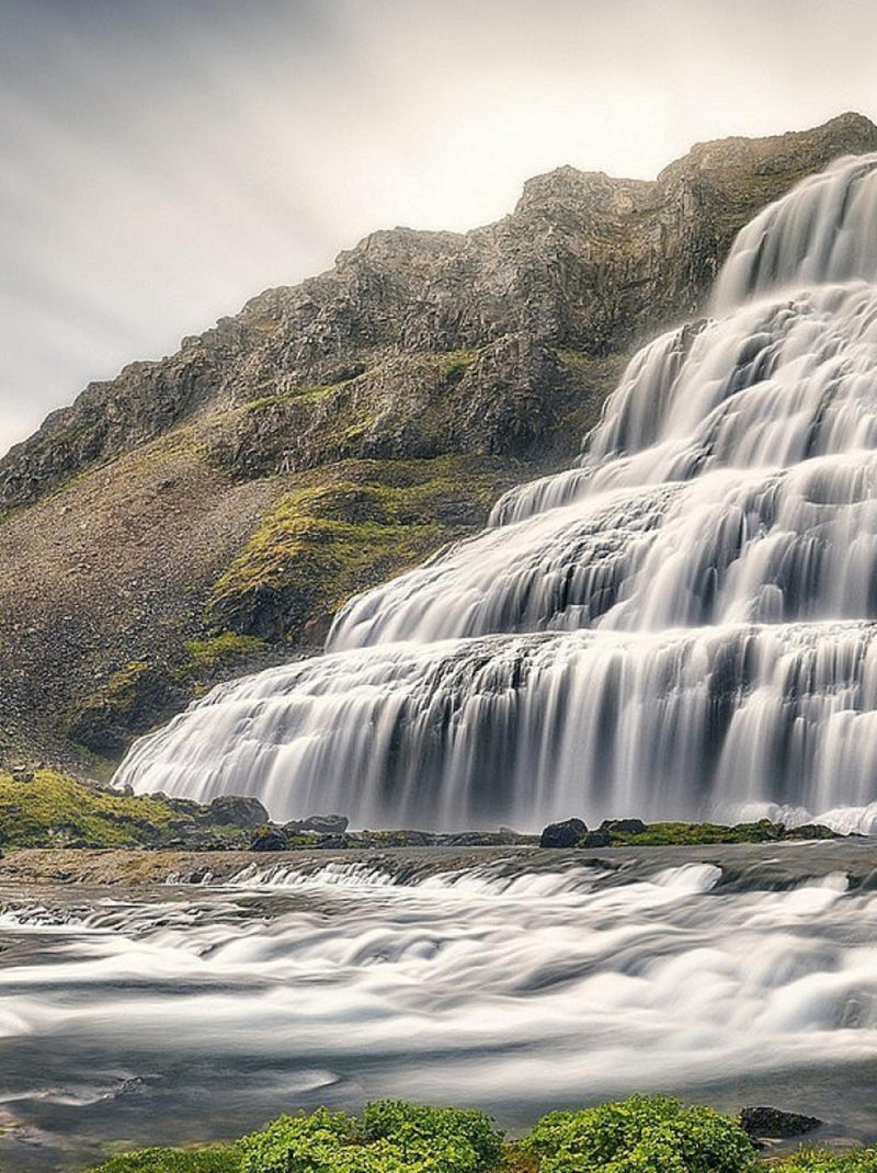 Poster Thème Waterfall - 360 x 270 cm Multicolore - Kiabi