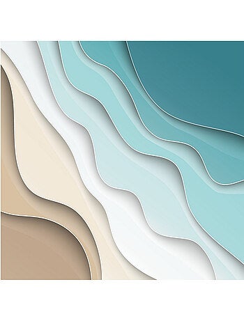 Poster Thème Waves - 375 x 270 cm