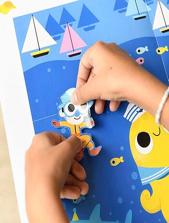 Poster XL 150 stickers A la Mer