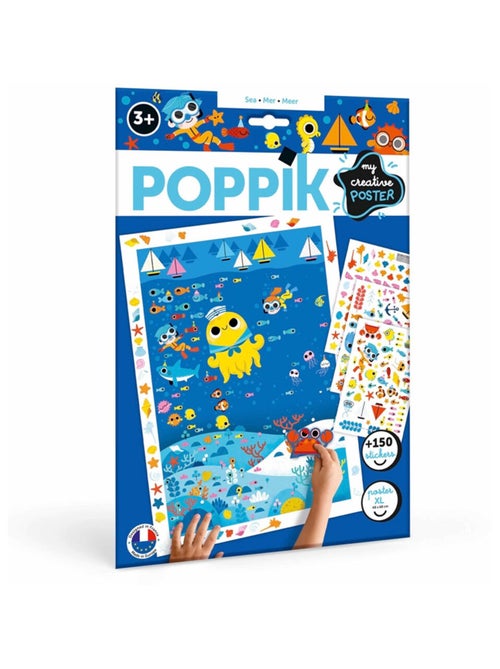 Poster XL 150 stickers A la Mer - Kiabi