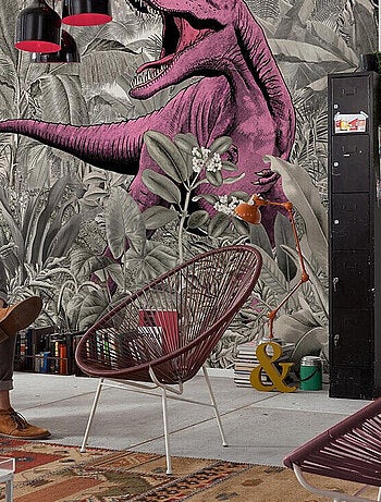 Poster XXL - Tyrannosaure rose - l350 x h280 cm