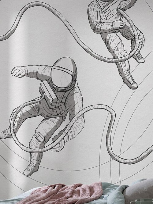 Poster XXL astronaute extraordinaire l400 x h280 cm - Kiabi