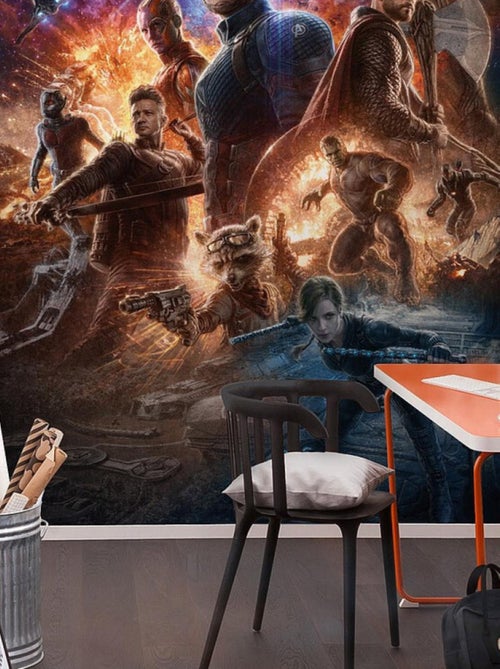 Poster XXL Avengers Bataille des Mondes l200 x H280 cm - Kiabi