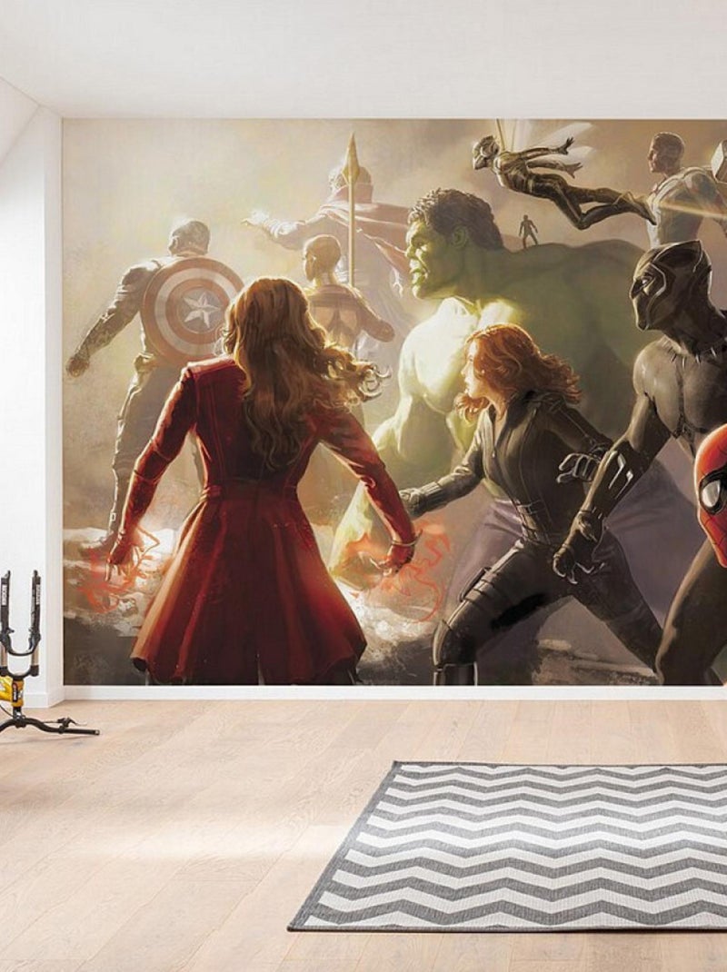 Poster XXL Avengers Bataille Finale l500 x H280 cm Multicolore - Kiabi
