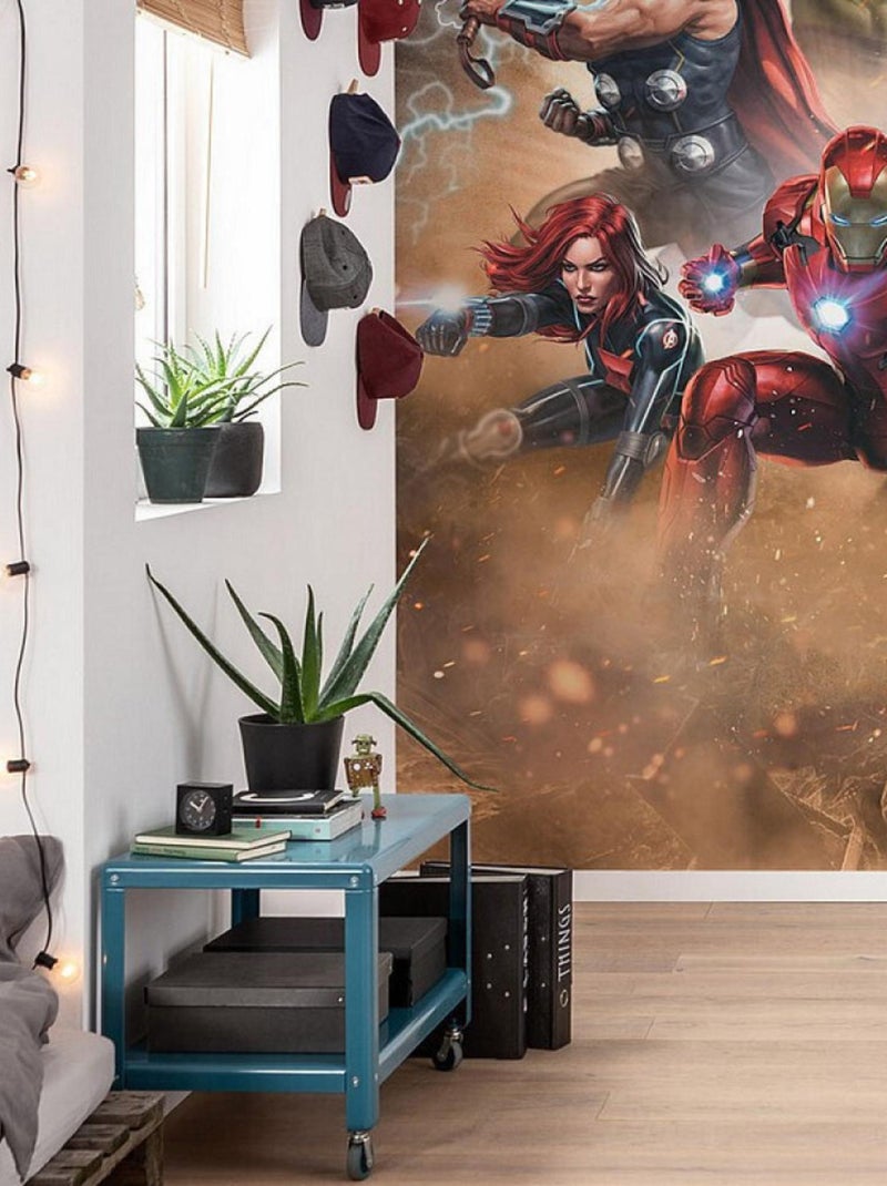 Poster XXL Avengers Superpouvoirs l200 x H280 cm Multicolore - Kiabi