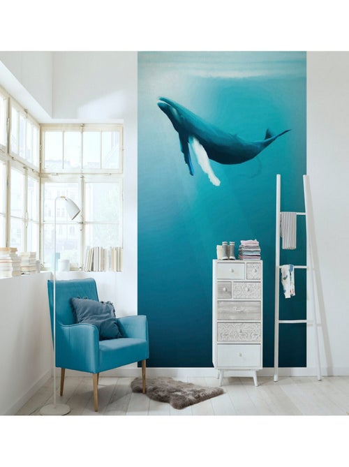 Poster XXL baleine a bosse l200 x h280 cm - Kiabi
