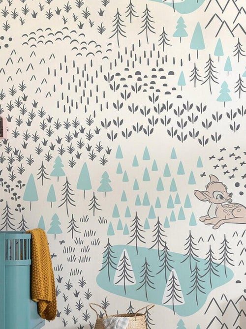 Poster XXL Bambi dans les bois l400 x h280 cm - Kiabi