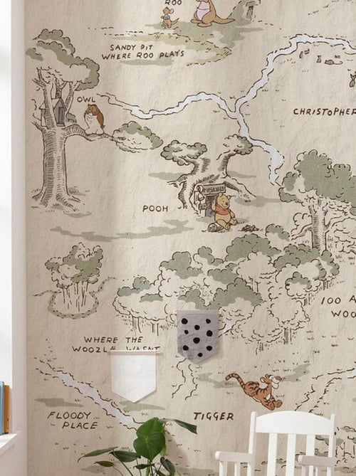 Poster XXL Carte Winnie l'ourson l200 x H240 cm - Kiabi