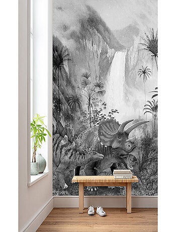 Poster XXL cascade dinosaure l200 x h280 cm