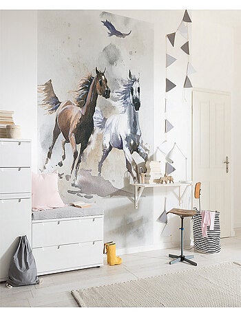 Poster XXL cheval qui court l200 x h280 cm