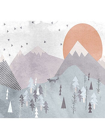 Poster XXL dans la journée d'un renard l400 x h280 cm