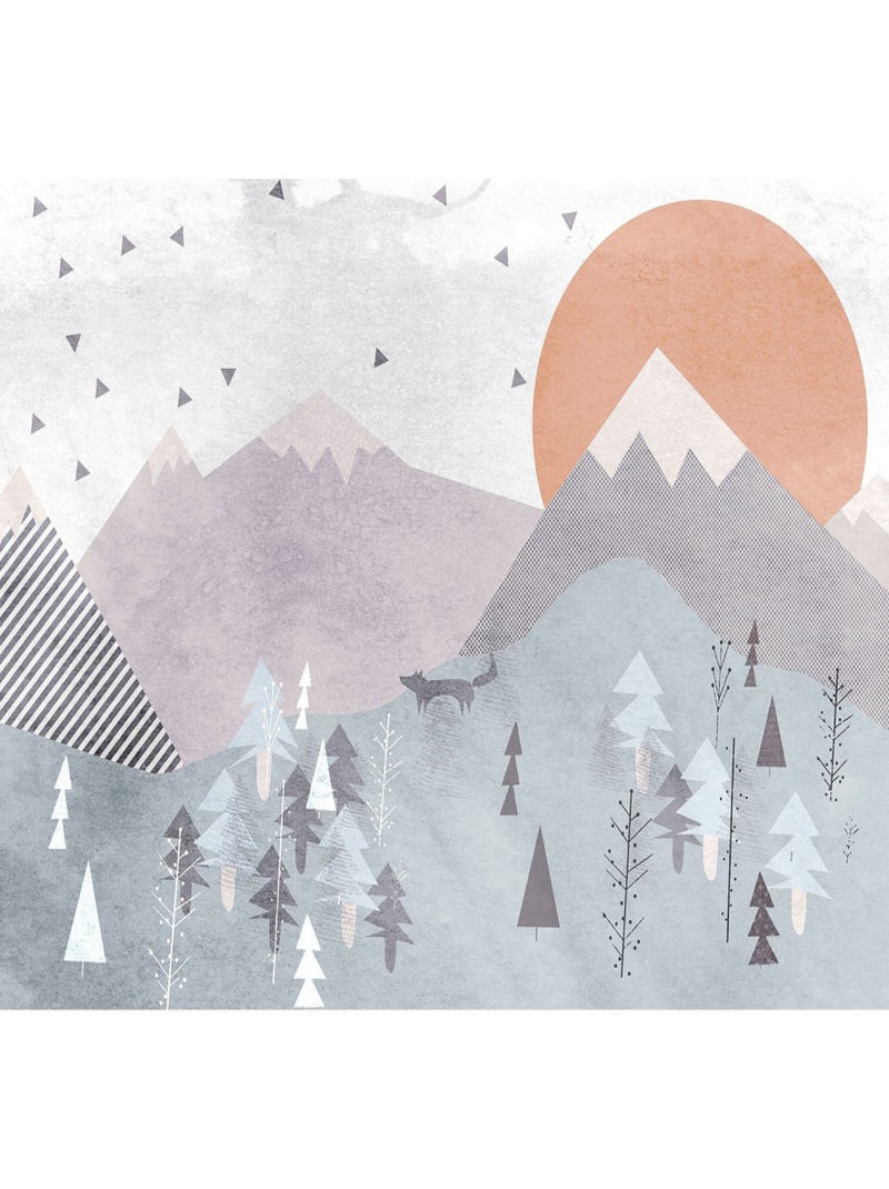 Poster XXL dans la journée d'un renard l400 x h280 cm Multicolore - Kiabi