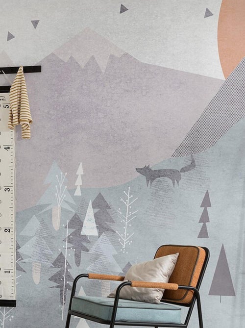 Poster XXL dans la journée d'un renard l400 x h280 cm - Kiabi