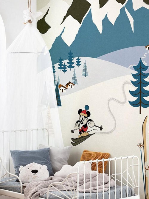 Poster XXL Disney Mickey Alpine l200 x H250 cm - Kiabi