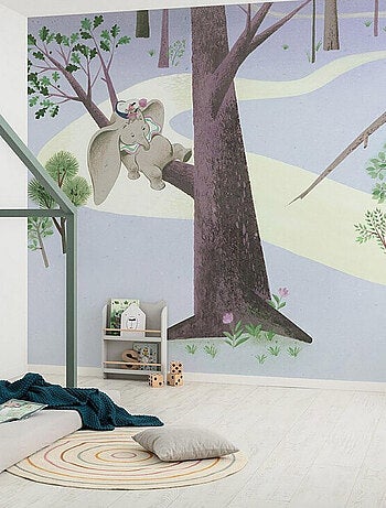 Poster XXL dumbo dormir sur l'arbre l400 x h280 cm