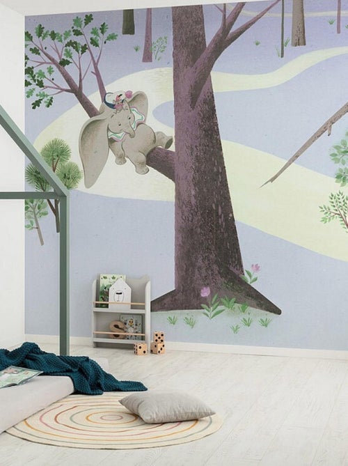 Poster XXL dumbo dormir sur l'arbre l400 x h280 cm - Kiabi