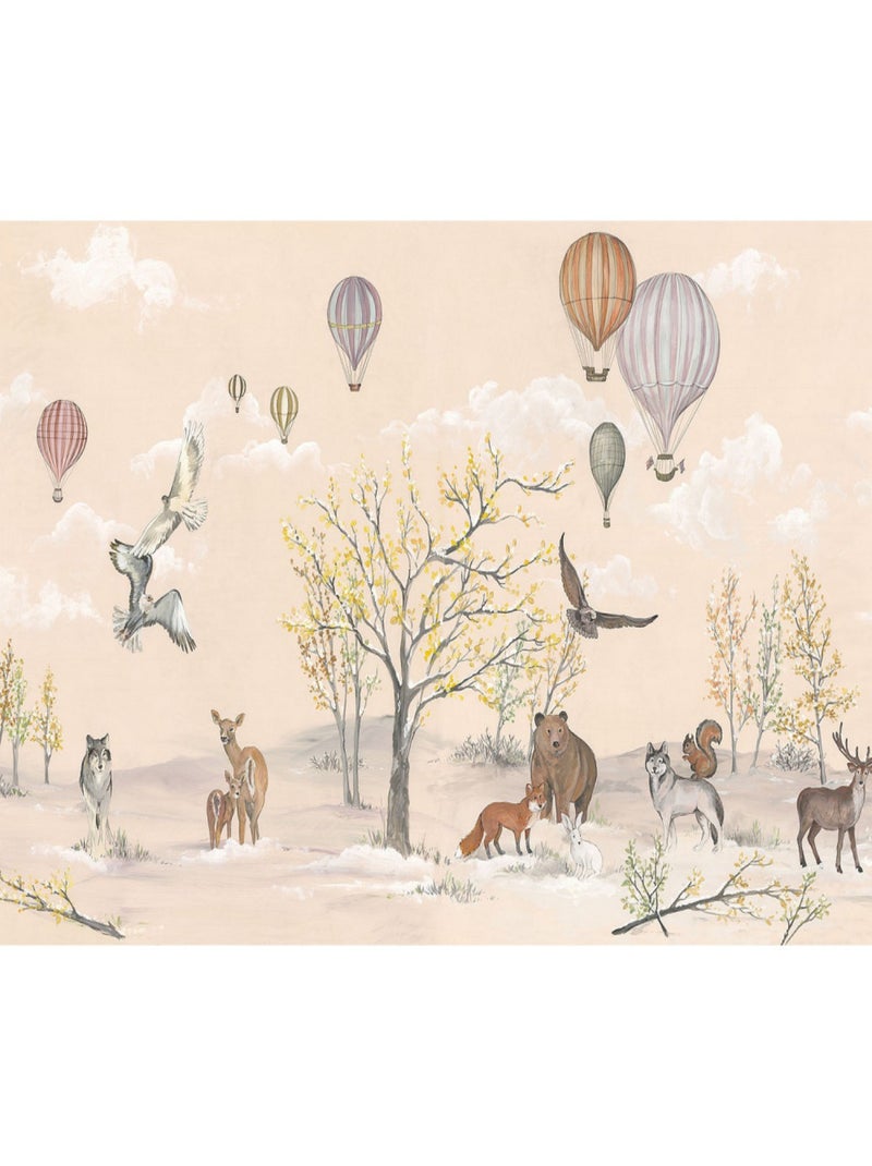 Poster XXL expédition en forêt l450 x h280 cm Multicolore - Kiabi