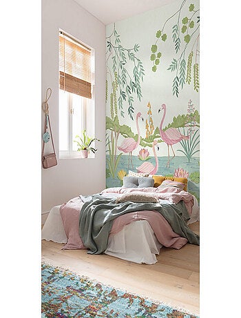 Poster XXL flamant rose l200 x h280 cm