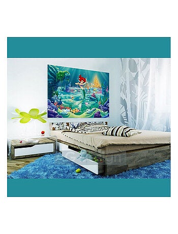 Poster XXL intisse Ariel La Petite Sirène Princesse Disney 155X115 CM