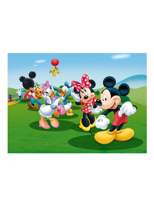 Poster XXL intisse La Maison de Mickey Disney 155X115 CM - Kiabi