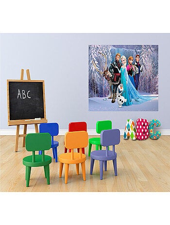 Poster XXL intisse La Reine des Neiges Disney Frozen 155X115 CM