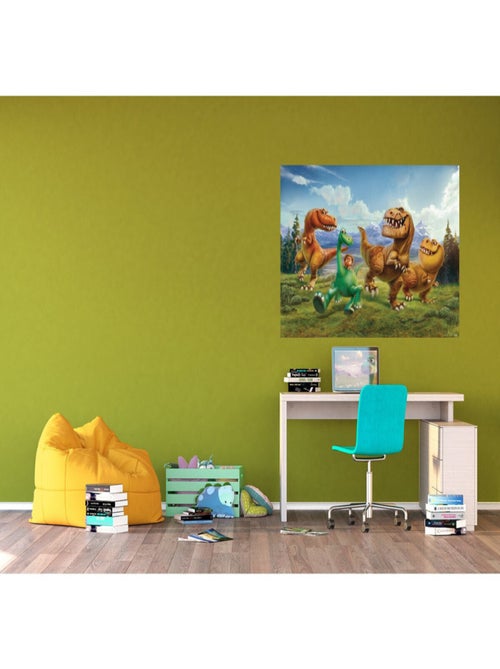 Poster XXL intisse Le Voyage d'Arlo Disney 155X115 CM - Kiabi