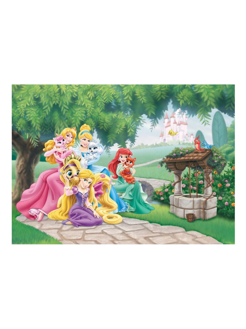 Poster XXL intisse Palace Pets Princesse Disney 155X115 CM Multicolore - Kiabi