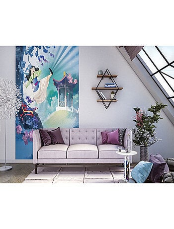 Poster XXL Intissé panoramique Mulan et Mushu- Disney 200X250 CM