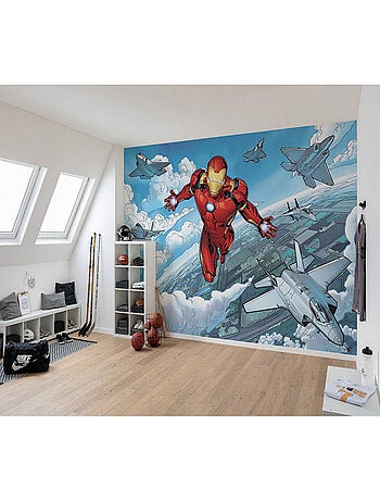 Poster XXL iron man qui vole l400 x h280 cm