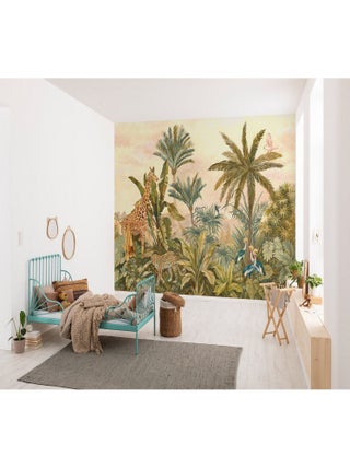 Poster XXL jungle tropical vintage l400 x h280 cm