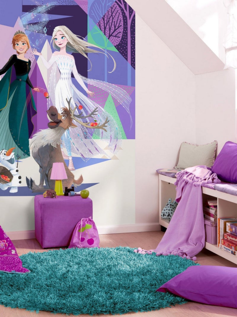 Poster XXL  la Reine des Neiges - 200 cm - 280 cm Multicolore - Kiabi