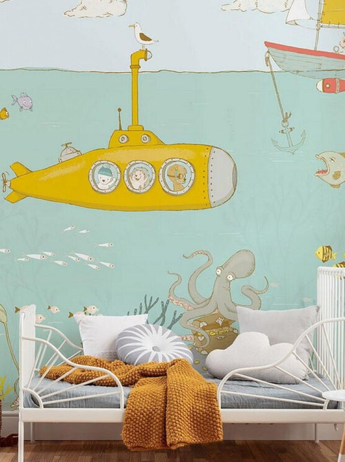 Poster XXL la vie marine l300 x h280 cm - Kiabi