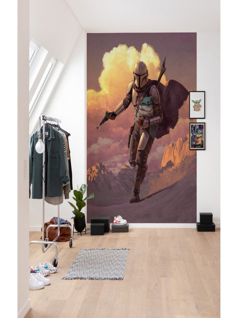 Poster XXL Mandalorian Escape - 200 cm - 280 cm Multicolore - Kiabi