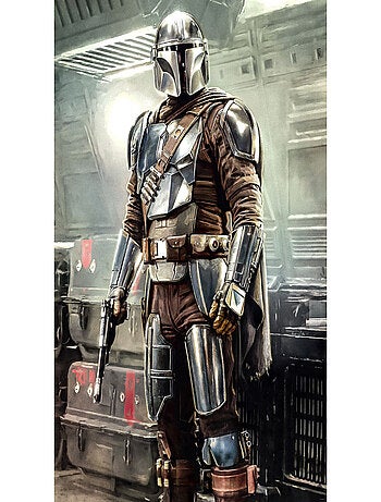 Poster XXL Mandalorian Fight Posture - 200 cm - 280 cm