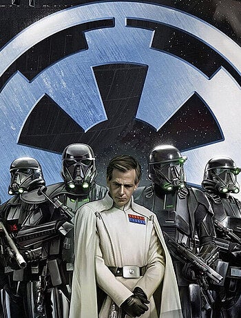 Poster XXL panoramique intissé motif L'empire Star Wars 200X275 CM