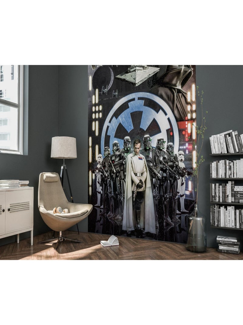 Poster XXL panoramique intissé motif L'empire Star Wars 200X275 CM Multicolore - Kiabi